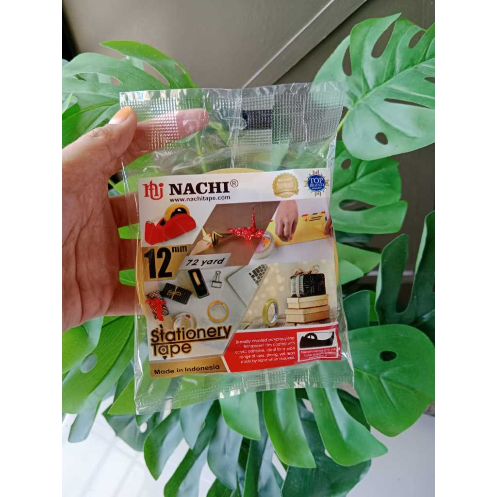 

Isolasi Selotip Bening Cap Nachi Tape 12mm [1pcs]