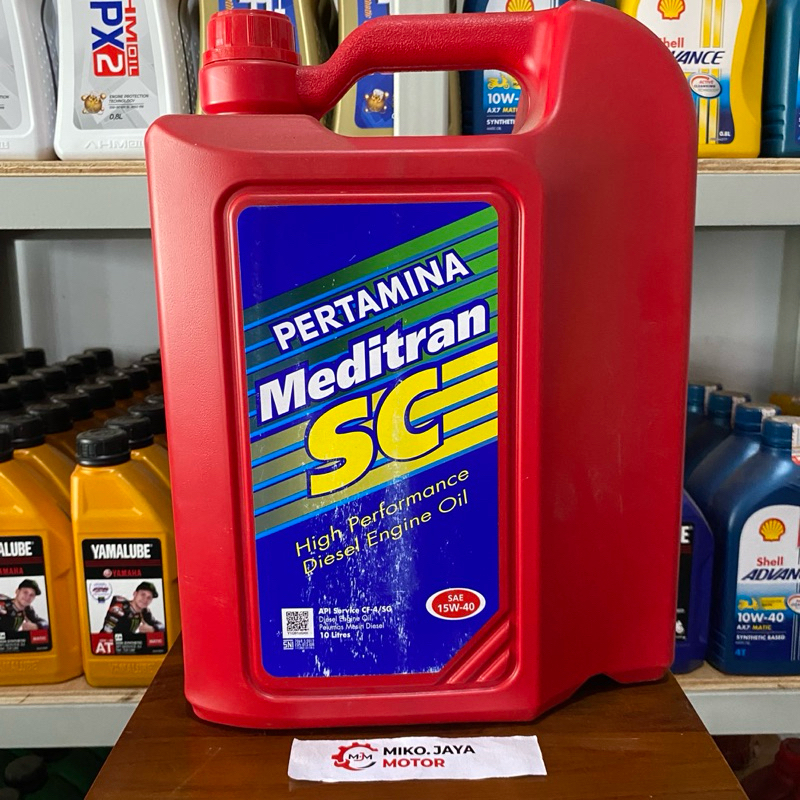 OLI MEDITRAN SC 10 LITER SAE 15W-40 ORIGINAL