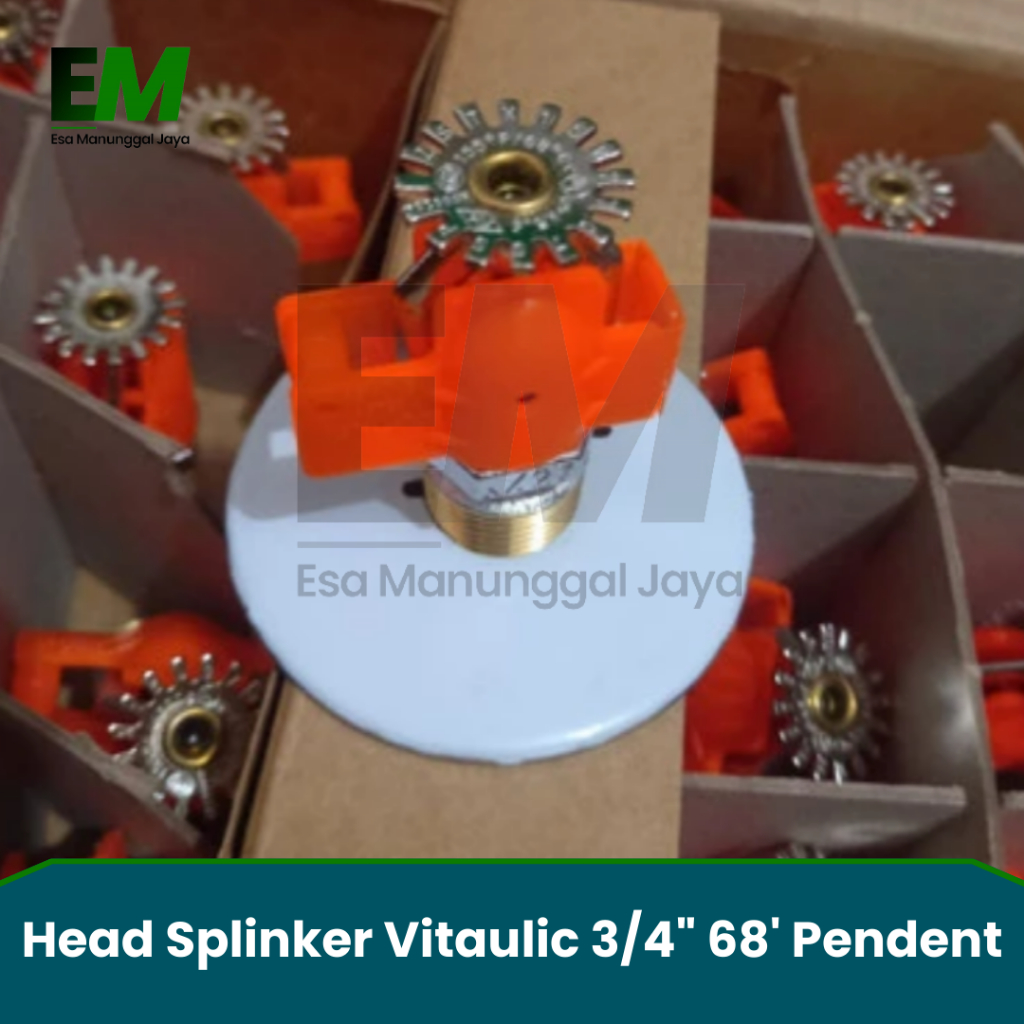 Head Splinker Vitaulic 3/4" 68' Pendent / Head Splinker 68' Pendent