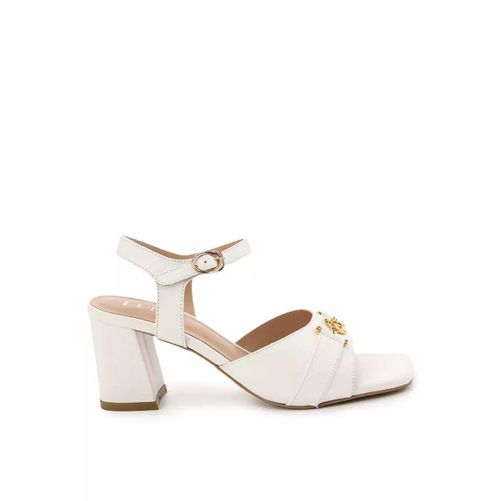 Elle - Ladies Heels Sandal 30274 White