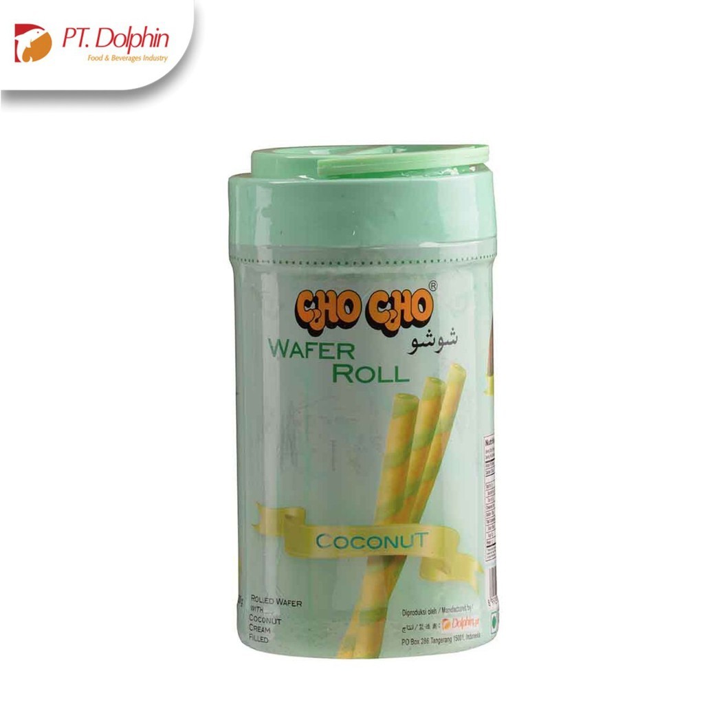 

Cho Cho Wafer Stick - Roll - Coconut 260gr