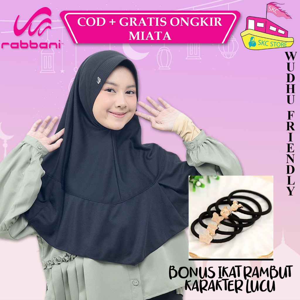 SKC - Kerudung Rabbani Asli Miata Kerudung Wudhu Rabbani