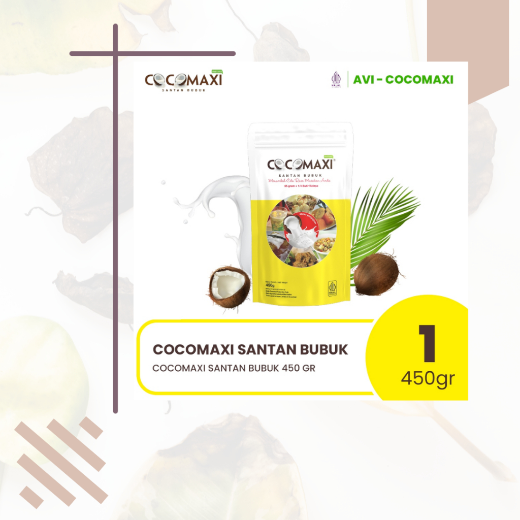 

COCOMAXI SANTAN BUBUK 450 GR