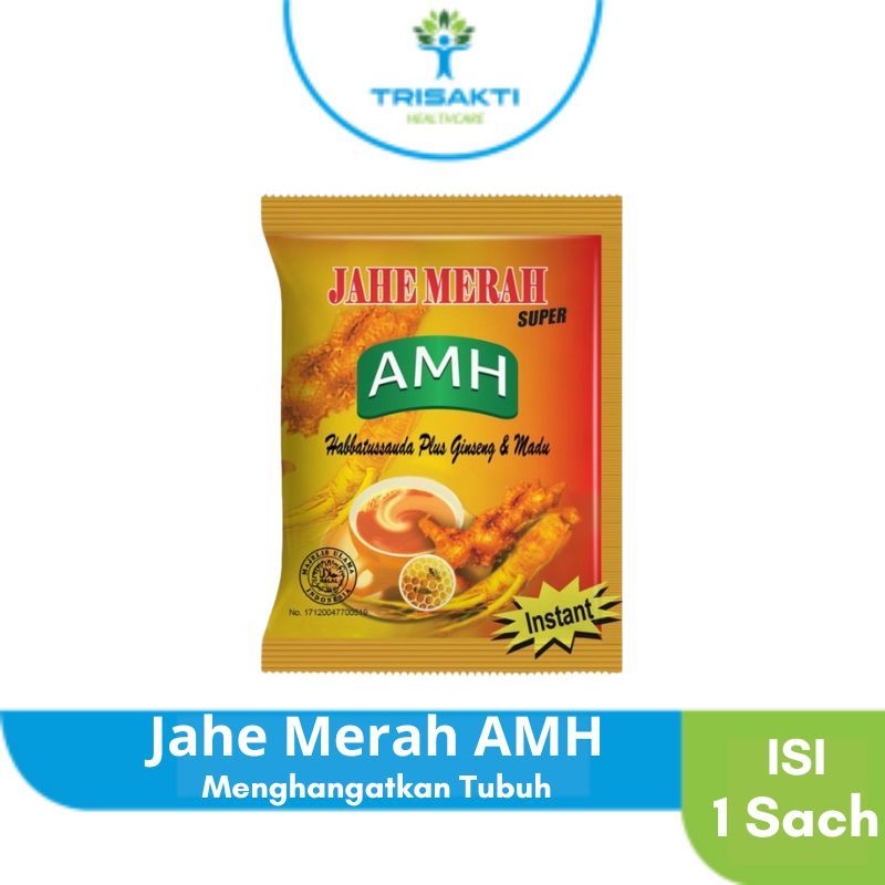 

Jahe Merah AMH Original Sachet Extrak Habbatussauda Menghangatkan Tubuh