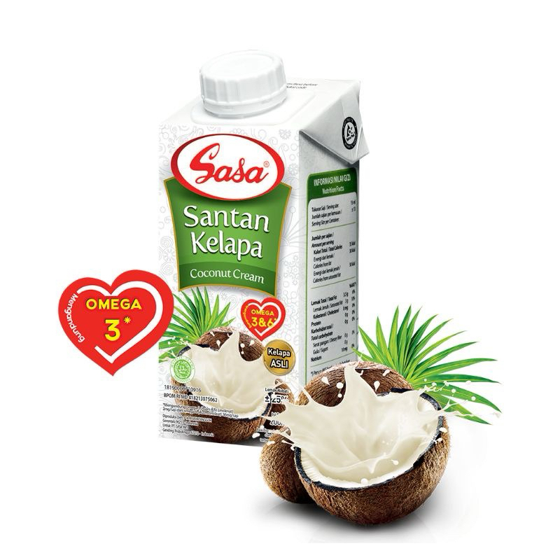 

Sasa Santan Cair 200 ml