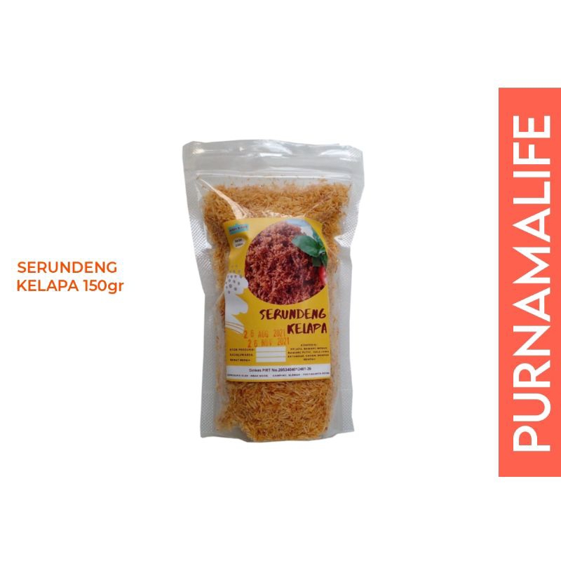 

Lauk Kering Serundeng Kelapa Purnama l Abon Kelapa I Srundeng Gurih Manis Pedas Khas Jawa Timur