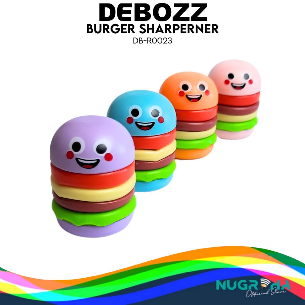 

DEbozz Rautan Pensil satu lubang Burger R0023