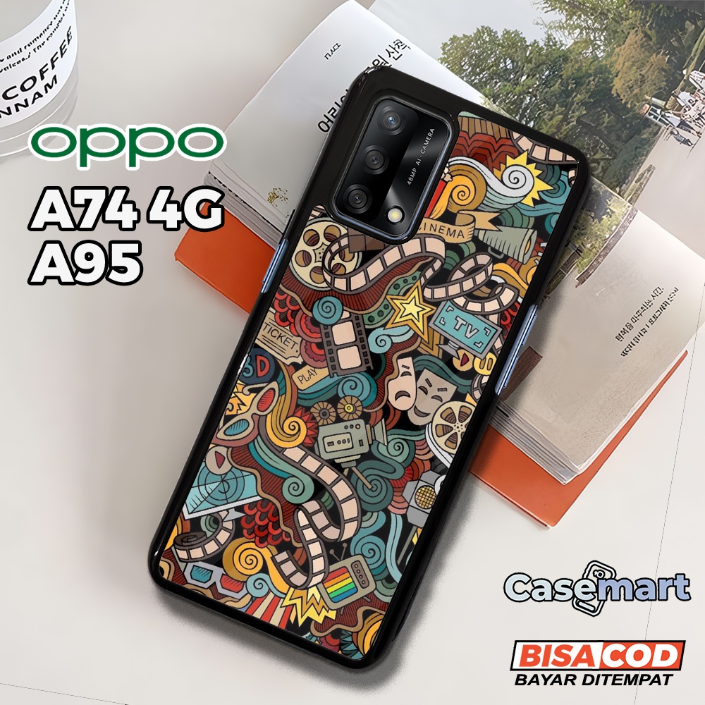 Case OPPO A74 4G A95 Casing OPPO A74 4G A95 Casemart [GRFY] Case Glossy Case Aesthetic Custom Case A