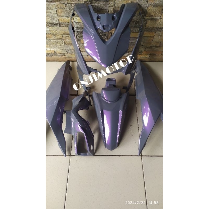 COVER BODY FULL HALUS BEAT DELUX FULL ORIGINAL WARNA NARDO LEMBAYUNG UNGU