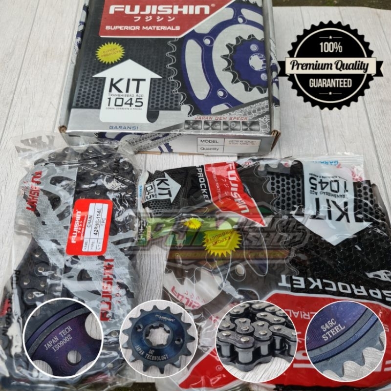 Ger Set / Gear Set - Yamaha Vixion New Lama RXK Rxking Jupiter MX lama - Vic / V99 / Hokage