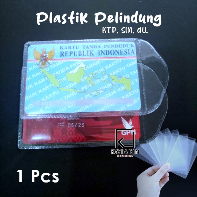 

Plastik Kartu ATM SIM KTP Pelindung Anti Gores