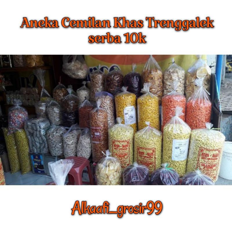 

ANEKA CEMILAN KHAS TRENGGALEK SERBA 10K