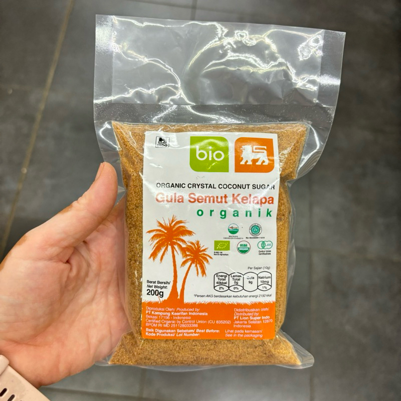 

Gula Semut Kelapa Bubuk Organik 200gr