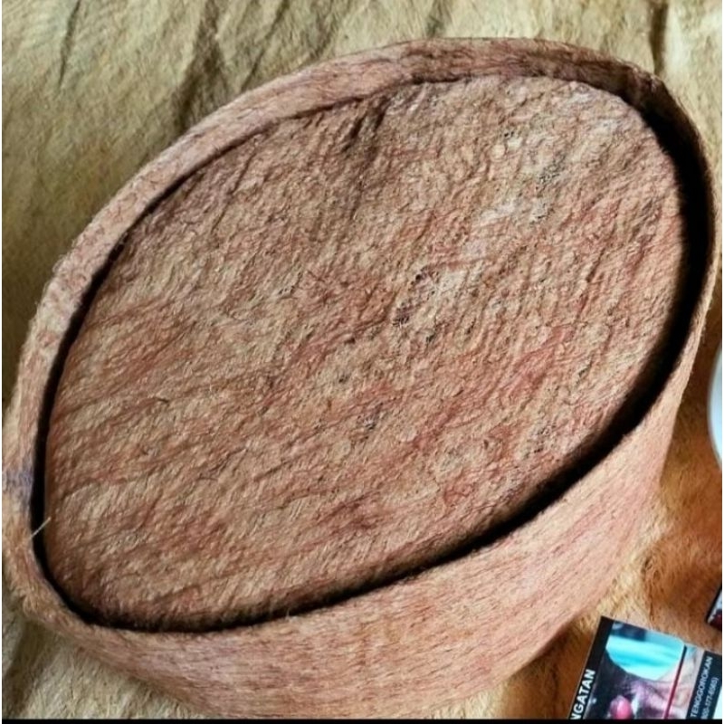 peci kulit kayu asli