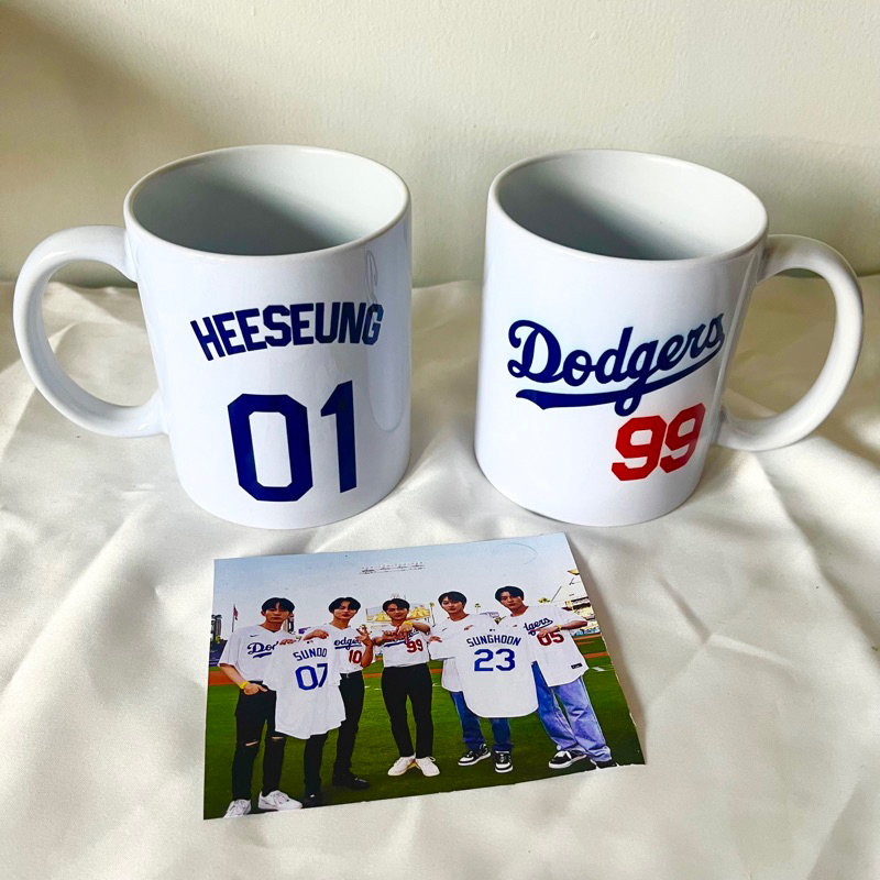 Mug Enhypen Dodgers gelas