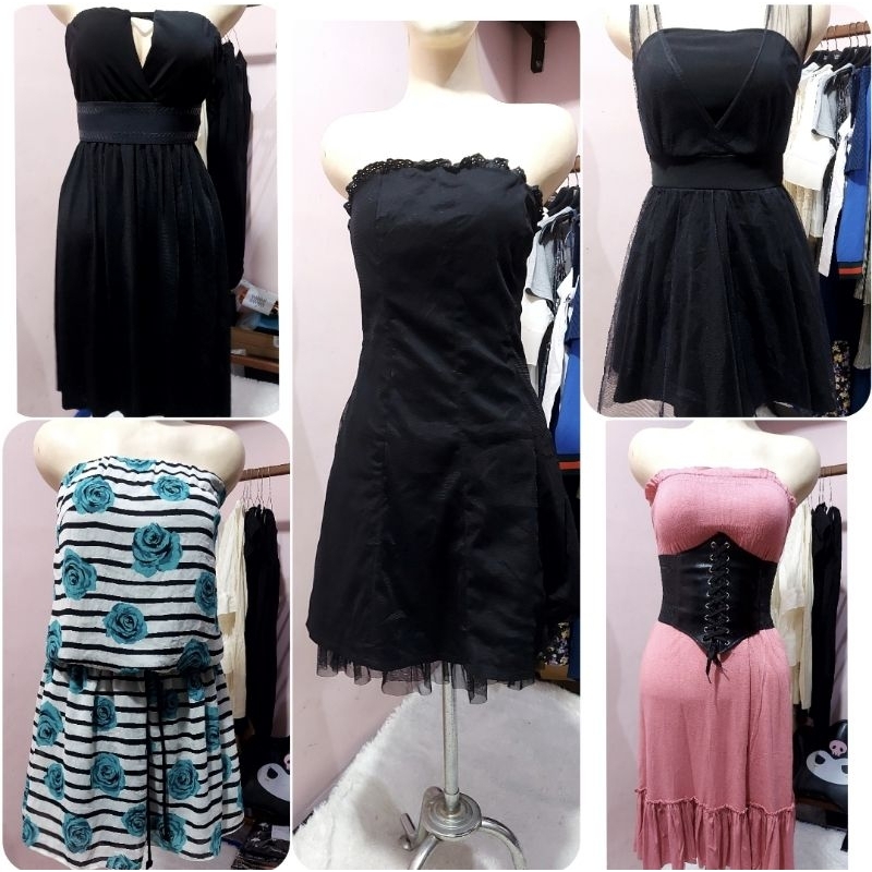 dress kemben/tube dress