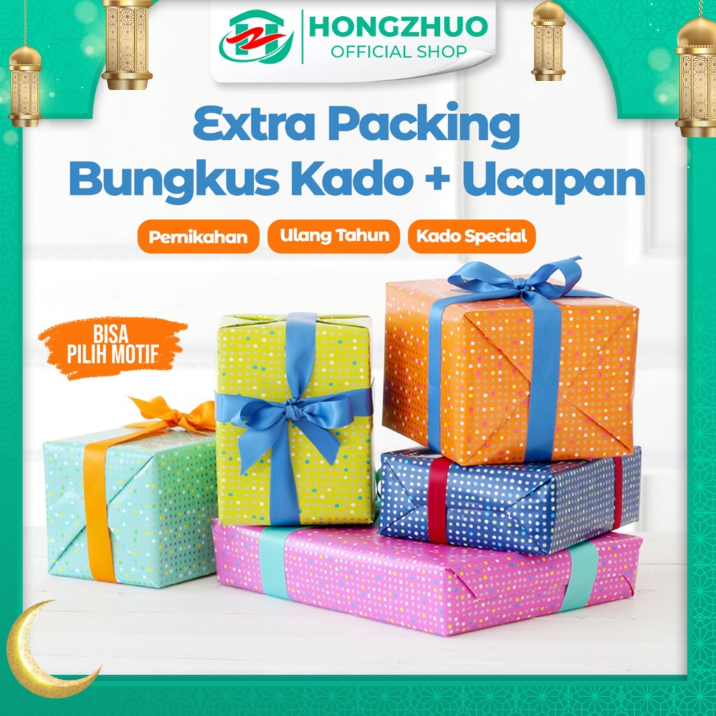 

Hongzhuo Jasa Bungkus Kertas Kado / Packing Kertas Kado