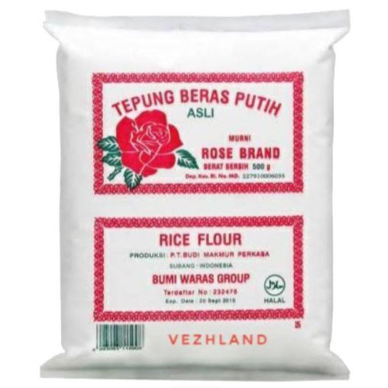 

Tepung Beras Rose Brand 500g