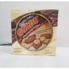 

UBM Goldy Fill Cream Chocolate Kukis Coklat Lebaran 372gr