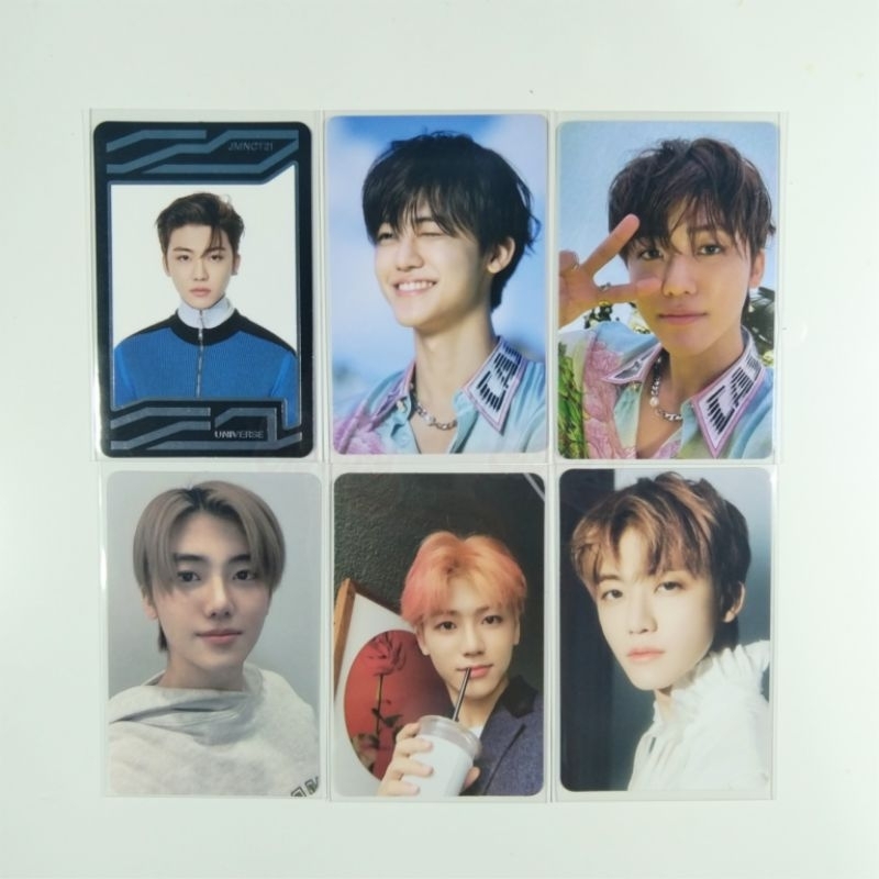 (READ DESK) Photocard Official Jaemin Wink Dicon Glimo Uc Pop Es TC TDS