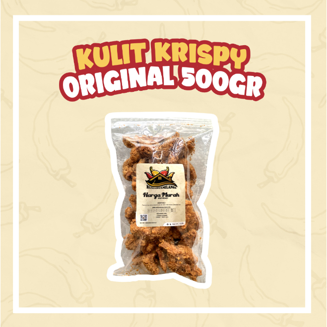 

KULIT AYAM CRISPY DAUN JERUK 500 GR