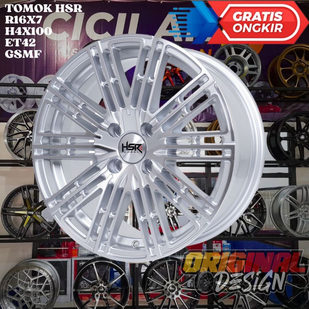 Velg Mobil VIOS , CITY , RAIZE , ROCKY , HSR TOMOK RING 16 R16 TERMURAH