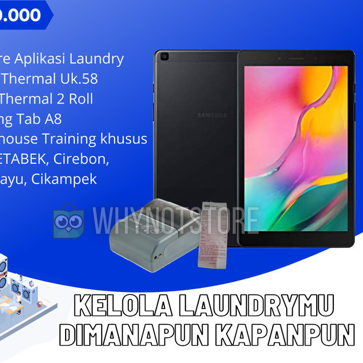 PAKET APLIKASI KASIR LAUNDRY PROFESIONAL