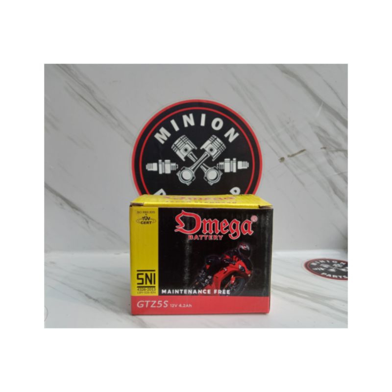 TERMURAH AKI OMEGA GTZ5S