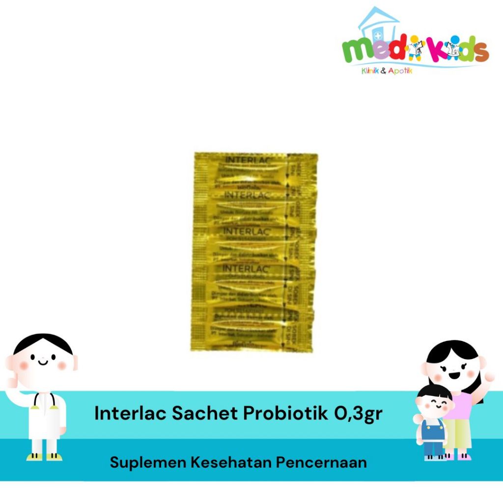Interlac Sachet Probiotik Anak BioGaia