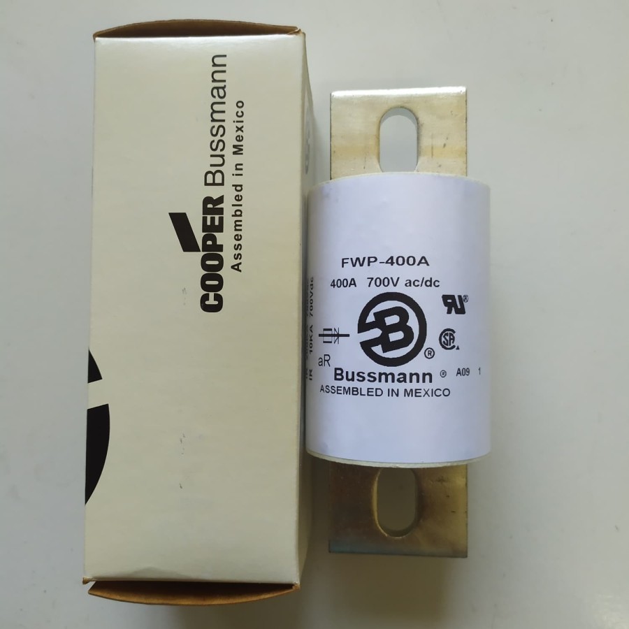 Fuse FWP-400 400A 700VAC/DC Semiconductor Bussmann Fuse FWP-400 400A 700VAC/DC Semiconductor Bussman