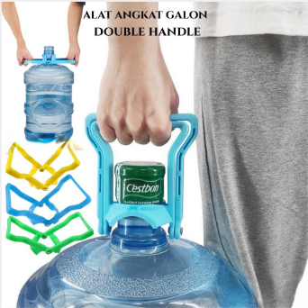 Alat Angkat Galon Double Handle Alat Bantu Angkut Air Galon Pegangan Galon