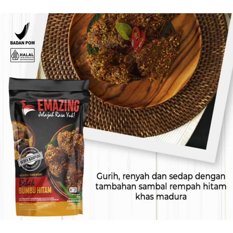 Bebek Bumbu Hitam khas Madura 1 Ekor Frozen