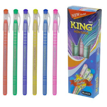 

Pulpen Lilin Ulir Montana King 921/Lusin/isi 12pcs/bolpen