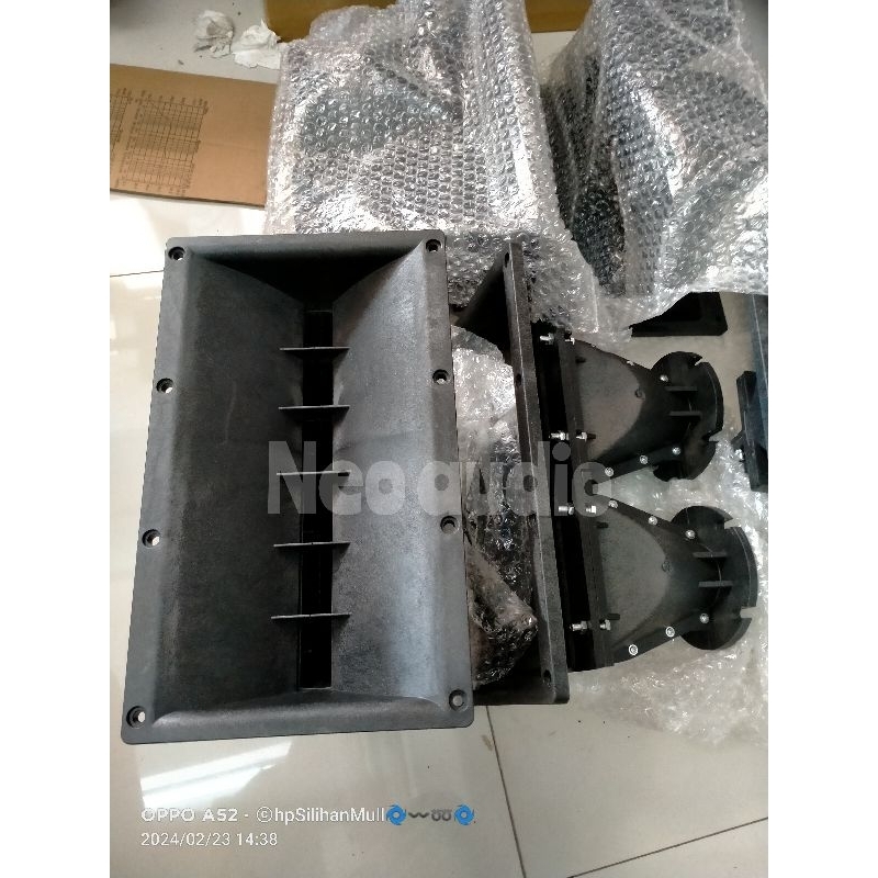Horn line aray model Lacustic / horn import / horn kodok / corong tweeter