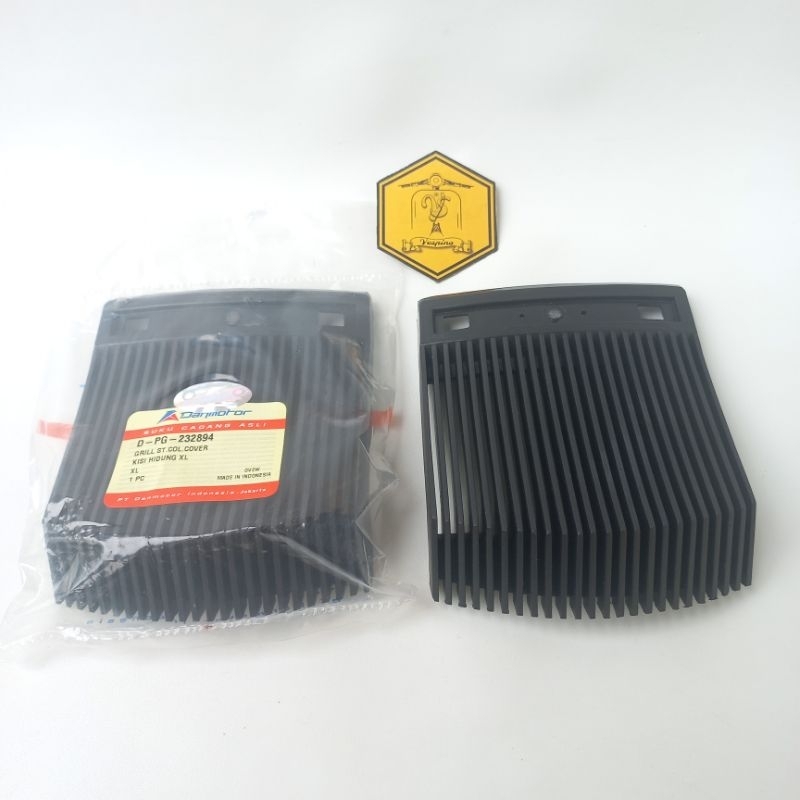 GRILL HIDUNG VESPA EXCEL DANMOTOR/COVER GRIL HIDUNG VESPA EXCEL T5