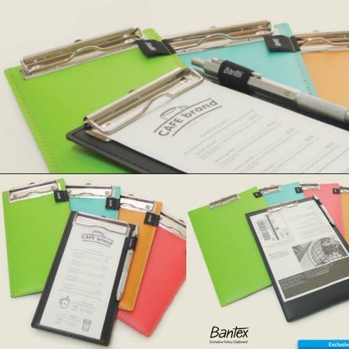 

Bantex Exclusive Fancy Clipboard PP F4/Folio # 8819 (pcs)