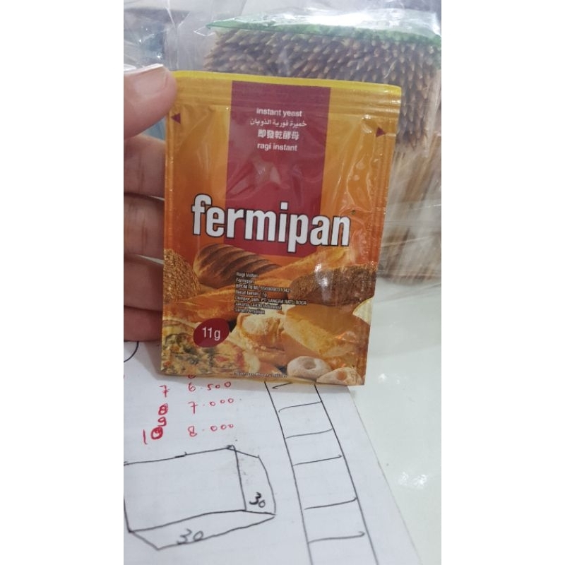 

permifan saset/ragi instan 11 gr