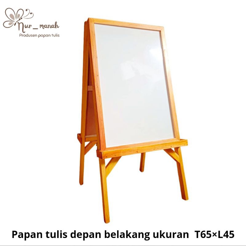 

PAPAN TULIS YANG BISA DI BOLAK BALIK UKURAN T65×L45CM+SPIDOL