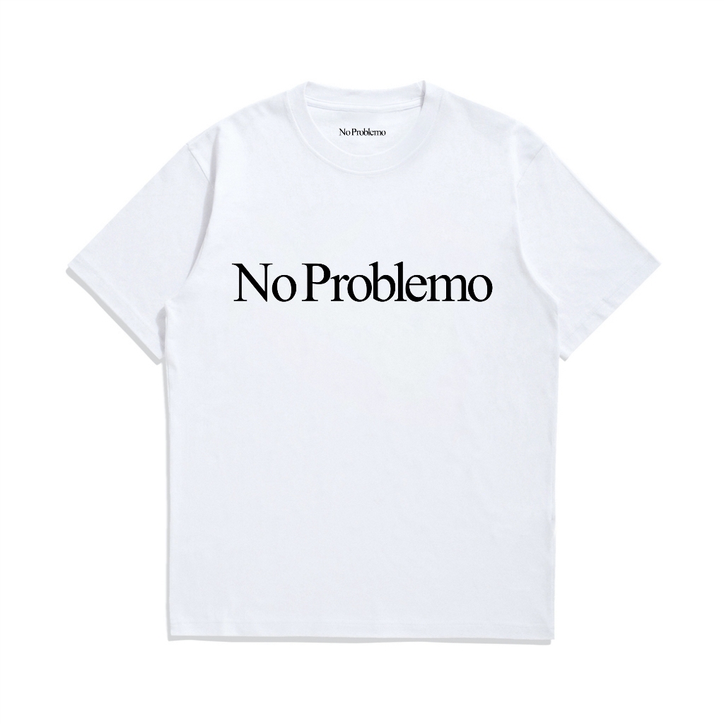 Aries Arise Tshirt No Problemo White Premium