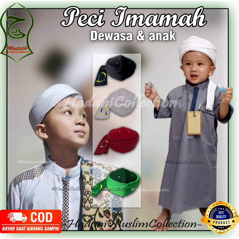 sorban imamah 15 Peci Imamah Permanen Peci Imamah Anak Peci Imamah Instan Tinggal pakai