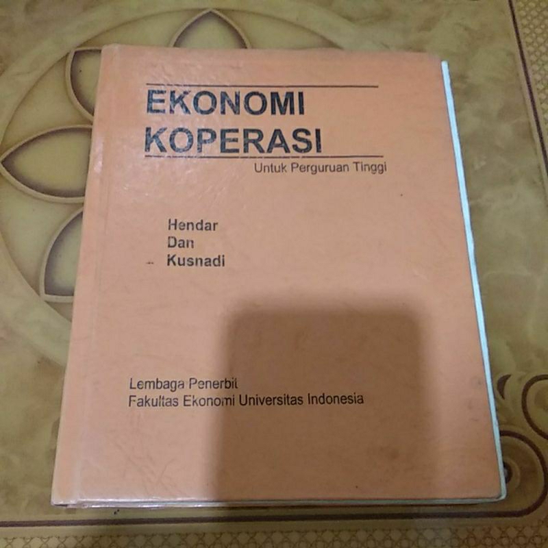 Buku Ekonomi Koperasi