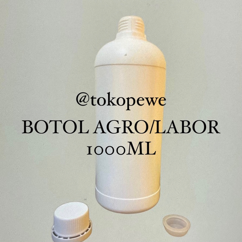 Botol Agro labor 1000 ml 1000ml agro 1ltr 1 liter botol labor 1 liter agro 1liter