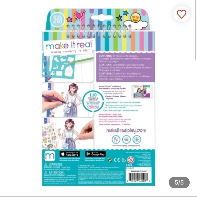 

Make It Real Set Sketchbook Digital Dream 3203