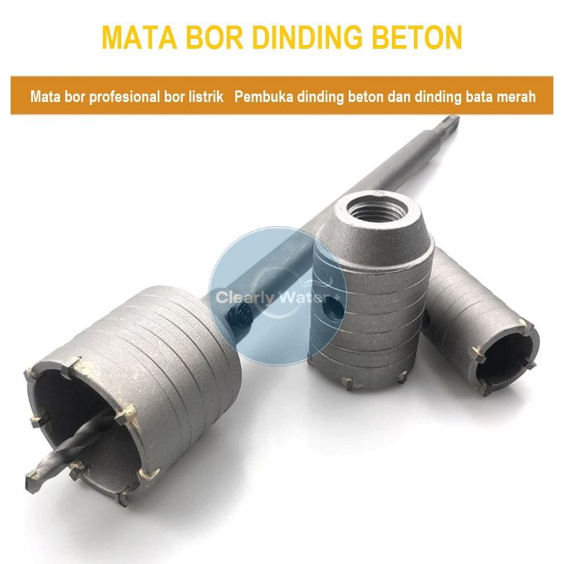 Mata Bor Hole Saw Lubang Tembok Beton/Hole Saw Hollow Core Saw/Pelubang Beton Tembok Pipa