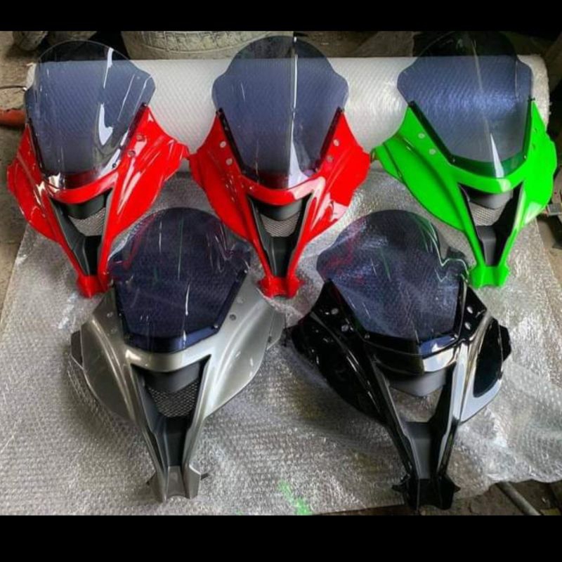 kedok depan  ninja 250 fi topeng ninja kawasaki 250 fi