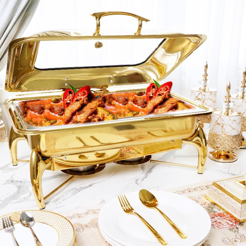 prasmanan stainless gold dan silver prasmanan stainless jumbo prasmanan stainless besar