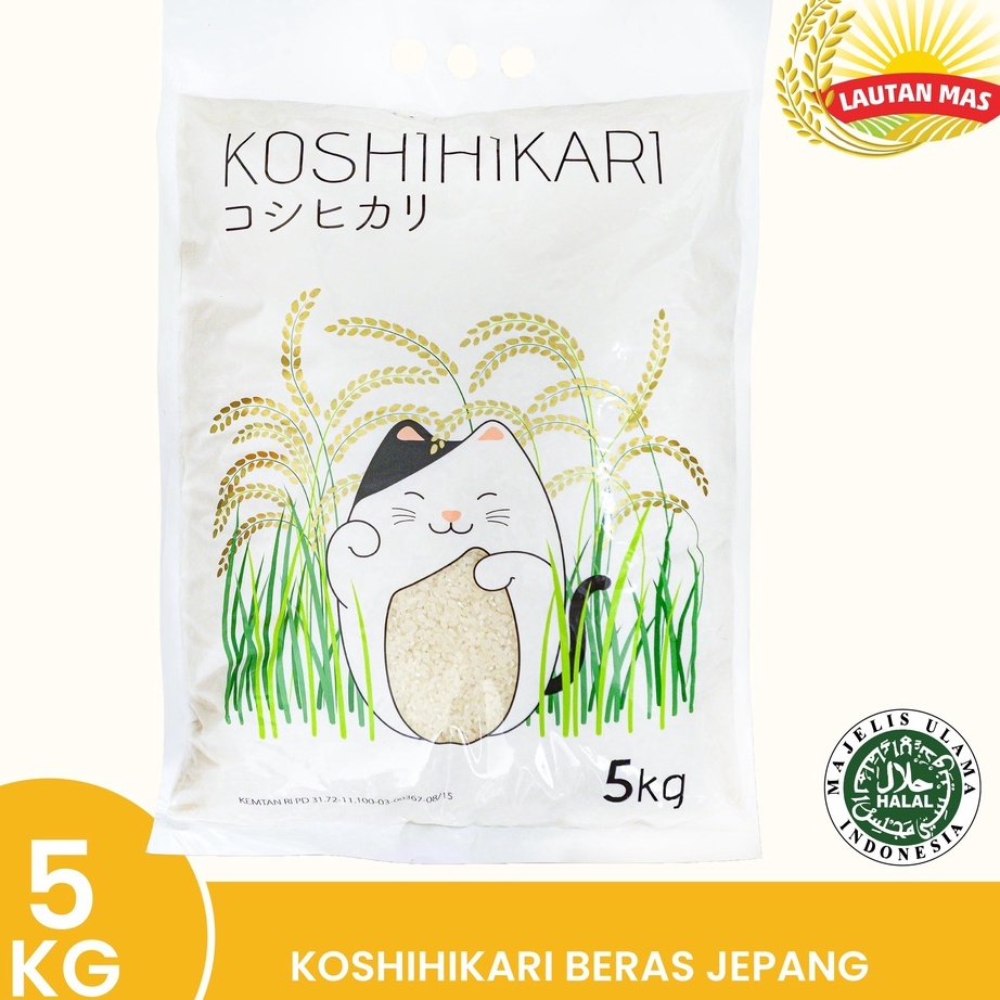 

1111 Koshihikari Beras Jepang 5KG
