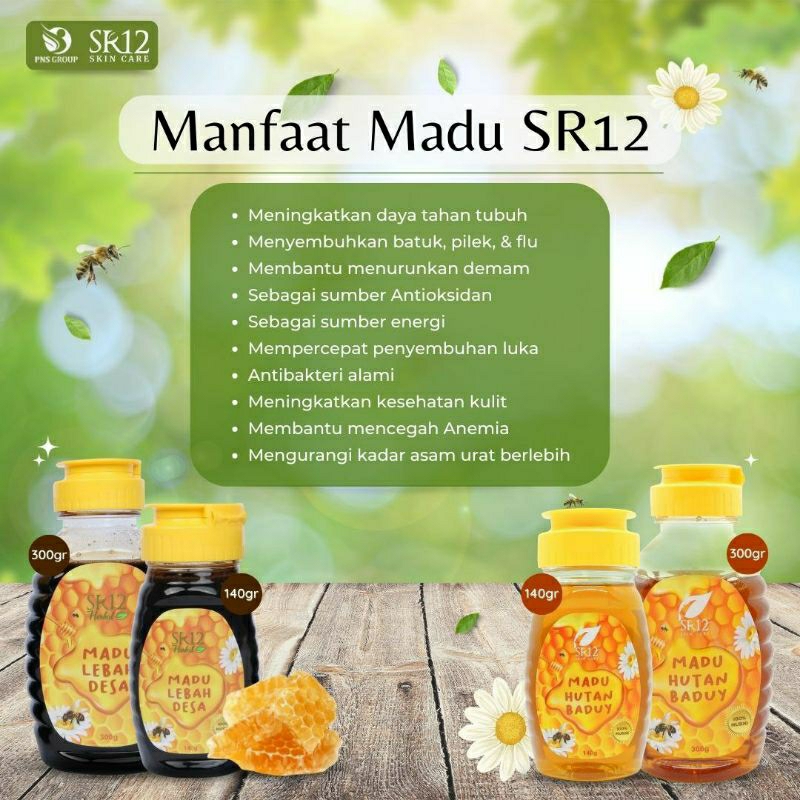 

imun booster/ madu murni/ madu hutan baduy sr12, madu lebah desa sr12