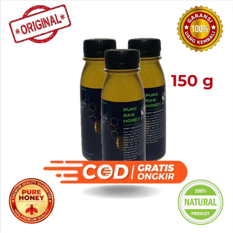 

Madu Murni Randu 150g Asli 100% Garansi uang Kembali