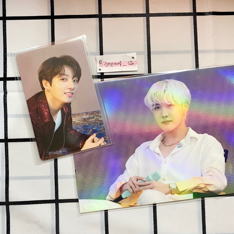 Jungkook Tear O (JK Maung) + Jhope DVD SWZ Hologram Postcard OFFICIAL BTS PHOTOCARD